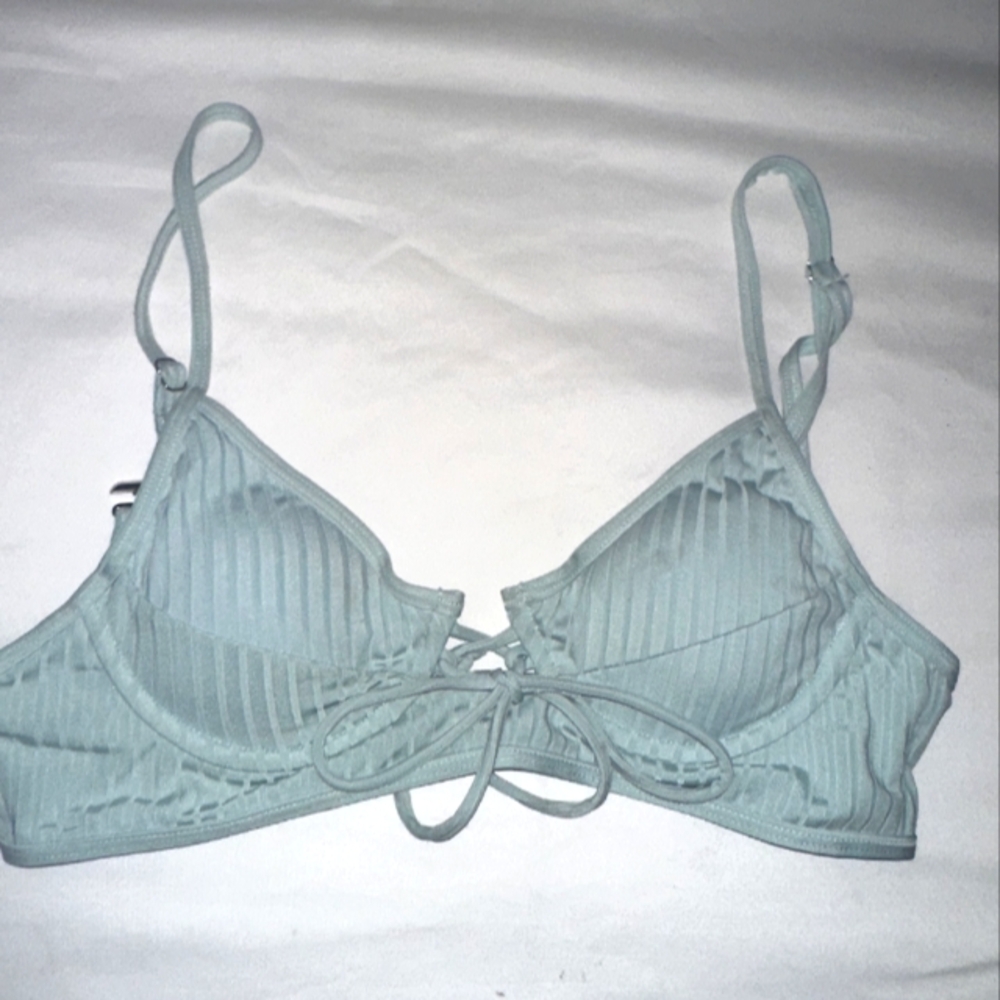 Light Blue Bralette/swim top